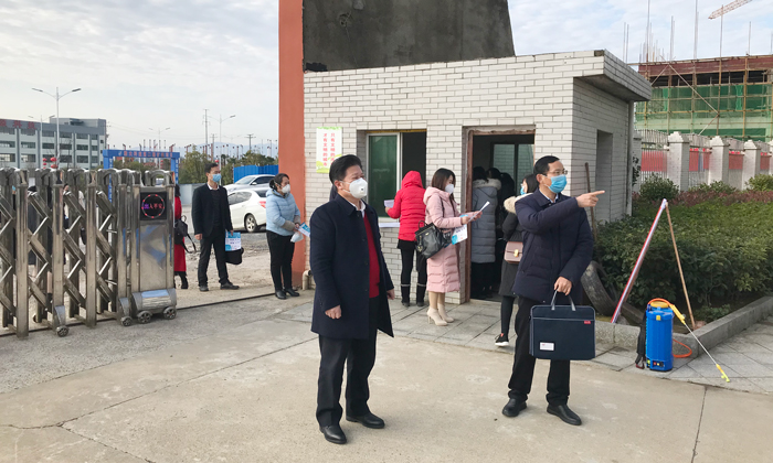胡总指导杏耀登陆科技防疫工作