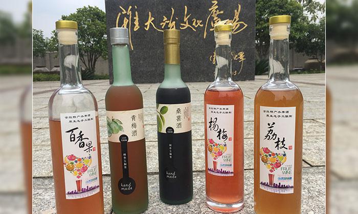 2.9杏耀学员酿造的各种果酒
