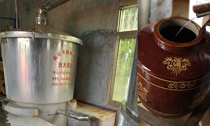 1.9杏耀小型酒厂酿酒设备蒸酒 陶缸接酒