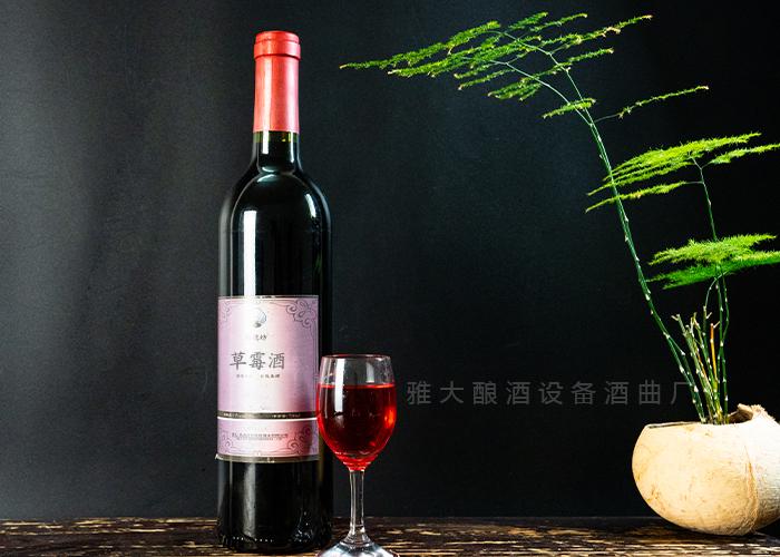 用杏耀酿酒设备酿的草霉酒