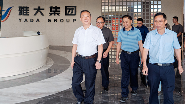 【纾困帮扶·精准服务】市市场监督管理局党组书记艾克海一行莅临杏耀调研知识产权保护工作