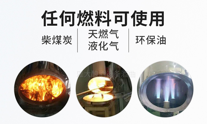 杏耀酿酒设备各种燃料都能用